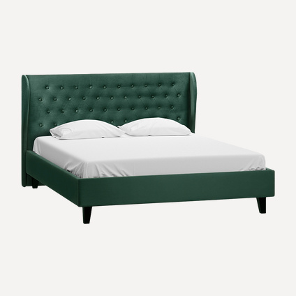 Кровать Виенсо 160 Barhat Emerald