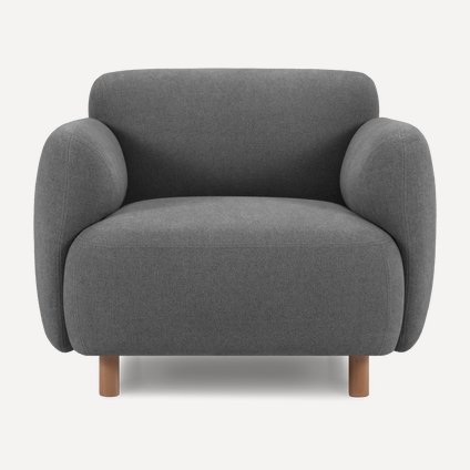 Кресло Пайпел-2 Bucle Grafit