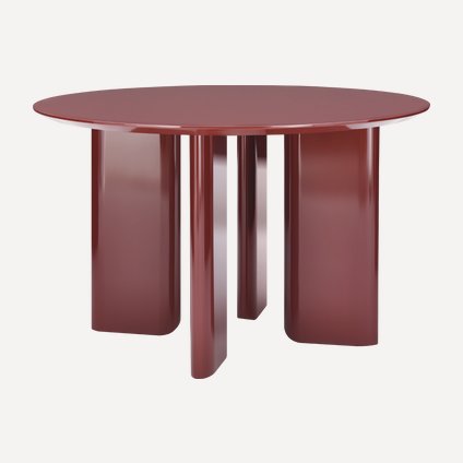 Обеденный стол Алмонт-2 Glossy Red