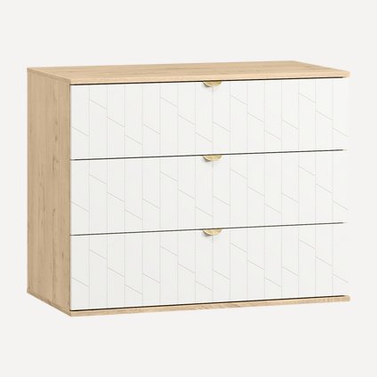 Комод Монблан-3 Angle Milk