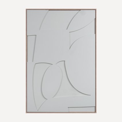 Картина Рельеф-1 White