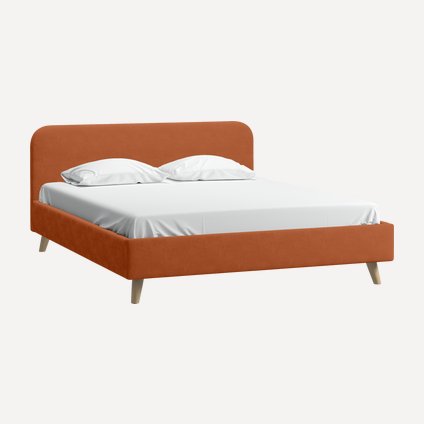 Кровать Лайтси 140 Velvet Ginger