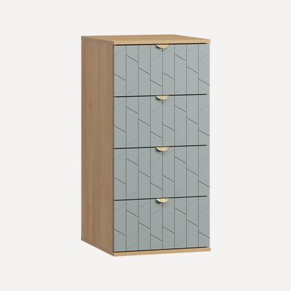 Комод Монблан-1 Angle Mentol Oak