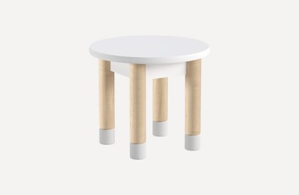 Стул детский Плампи White