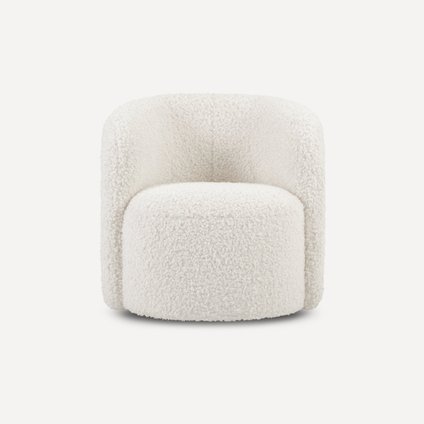 Кресло поворотное Мэник Cozy Milk распродажа