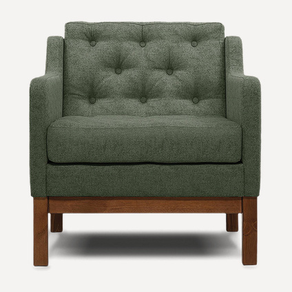 Кресло Айверс Textile Green