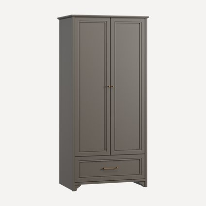 Распашной шкаф Монтео-2 Grey