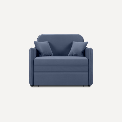 Кресло-кровать Кейсес Velvet Navy Blue