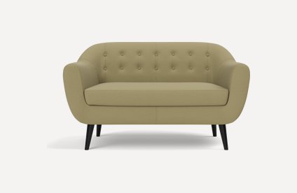Диван прямой Роттердам Velvet Olive