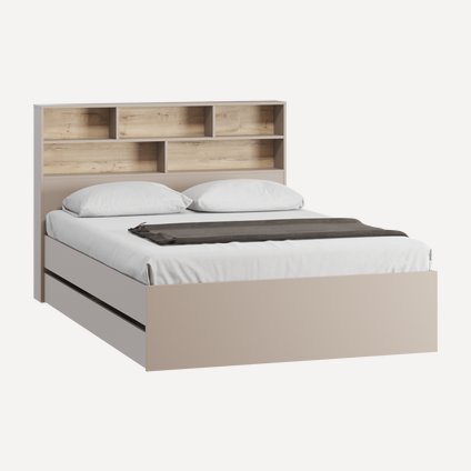 Кровать Шелхорн 140 Латте