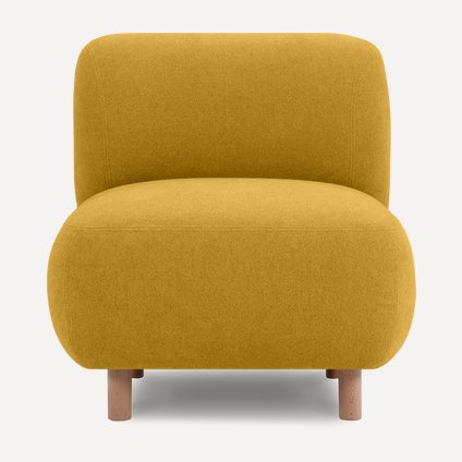 Кресло Пайпел Bucle Yellow