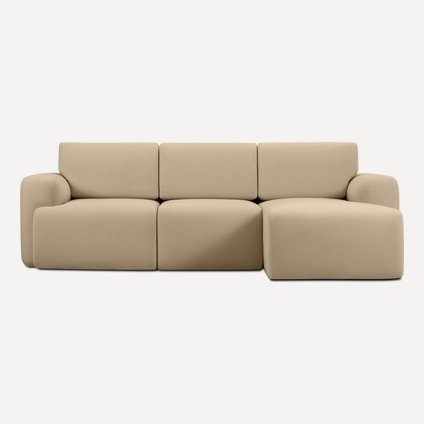 Диван угловой Бонент Velvet Beige