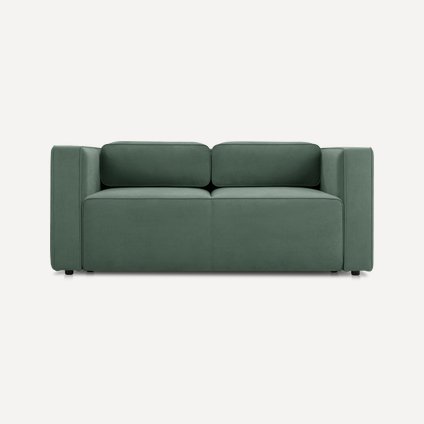 Диван прямой Аронт Мини Велюр Оливковый