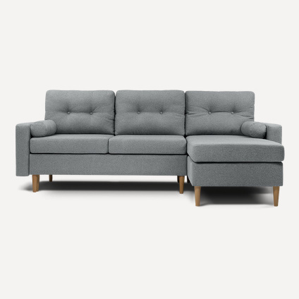 Диван угловой Динс Sherst Grey