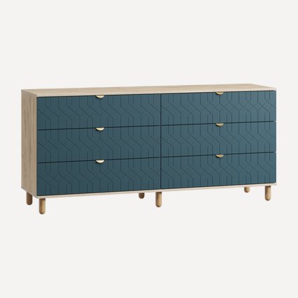 Комод Теджонс-4 Deco Aquamarine