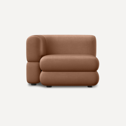 Кресло Brera-11 Velour Caramel