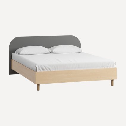 Кровать Дона 160 Plywood Grey