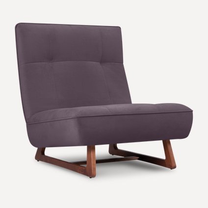 Кресло Рибс Velvet Plum