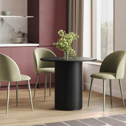 Обеденная группа Хилл-3 Black