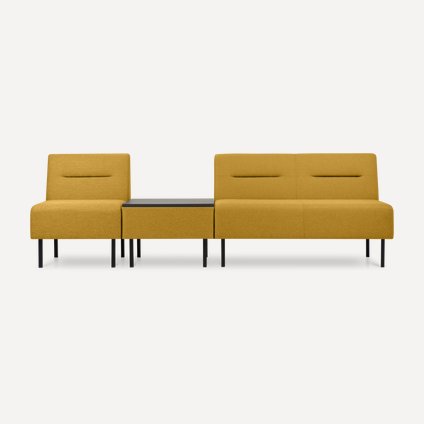 Диван модульный Сэндж 2 Textile Yellow