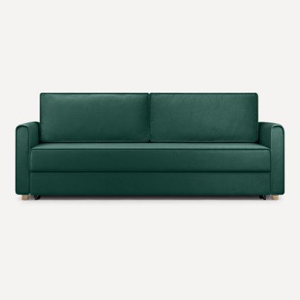 Диван прямой Лилле Velvet Emerald
