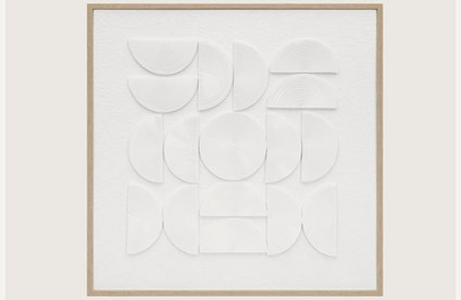 Картина Рельеф-2 White Geometry