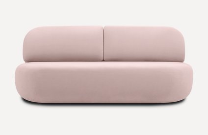 Диван прямой Мелоу Velvet Pink