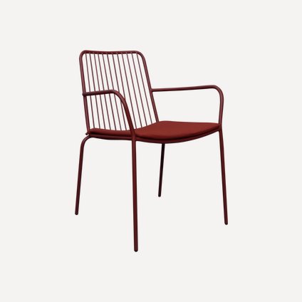 Стул Вилбурн-1 Рогожка Бордовый