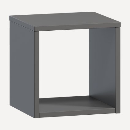 Полка Элод 29x29 Графитовый