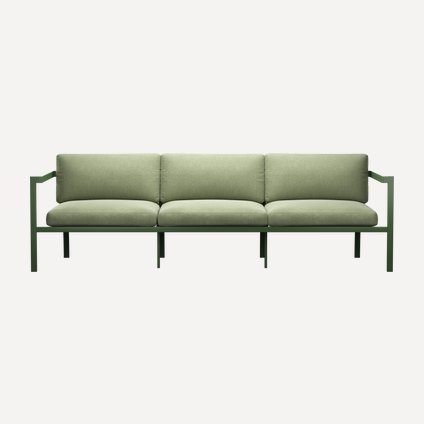 Диван садовый Lotus-1 Textile Olive