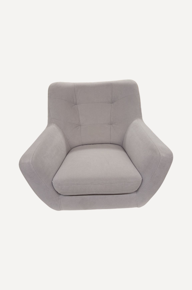 Кресло Витио Velvet Silver - фото 3
