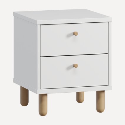 Тумба прикроватная Лэтти-2 White