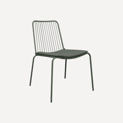 Стул Вилбурн Рогожка Зеленый