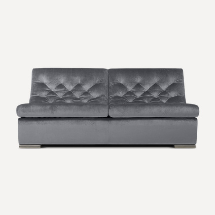 Диван прямой Монреаль Премиум Barhat Grey