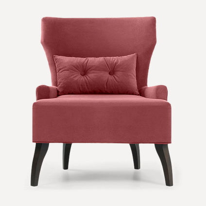 Кресло Кано Velvet Coral