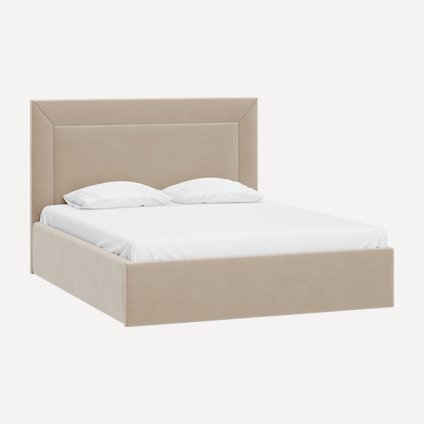 Кровать Виллем-Floor 160 Barhat Beige
