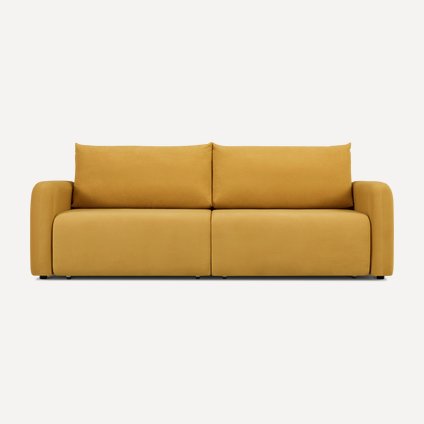 Диван прямой Картос Velvet Yellow