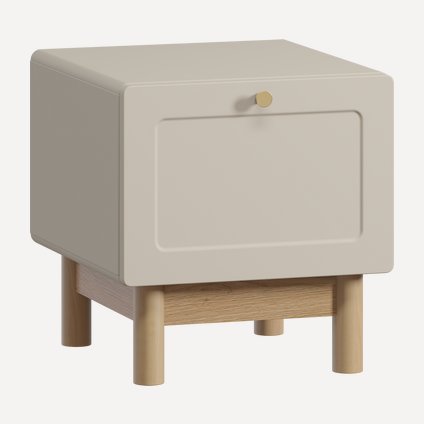 Тумба прикроватная Виклу-1 Cream Oak