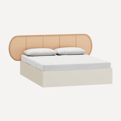 Кровать модульная Сейв-1 140 Рогожка Белый