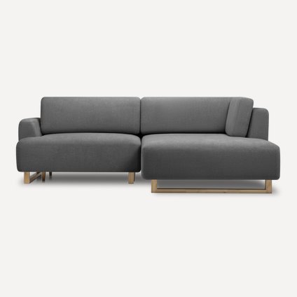 Диван угловой Онте Bucle Grafit