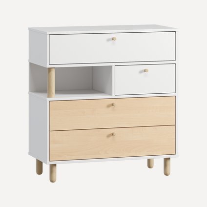 Комод Дикинс-1 White Plywood