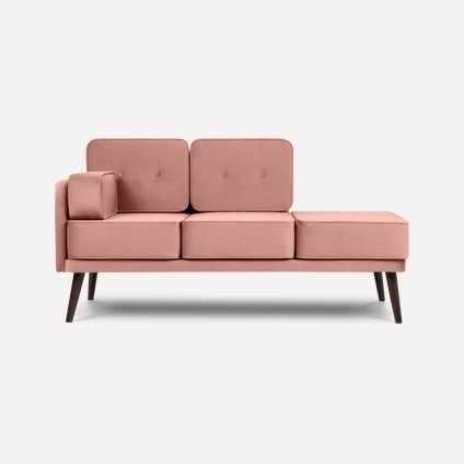 Кушетка Эдрил Velvet Pink