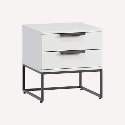 Тумба прикроватная Этчер 45x48 Белый