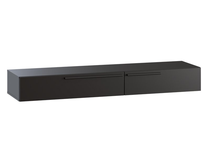 ТВ-тумба подвесная divan.ru Кимбол 160x20 Черный