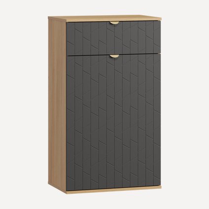 Обувница Монблан 63x110 Грань Графитовый