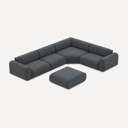 Диван модульный Маиль-6 Textile Grafit
