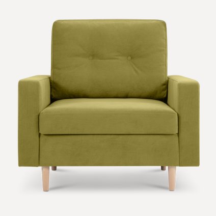Кресло-кровать Динс Мини Velvet Lime