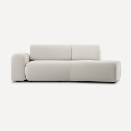 Диван прямой Маиль-4НРП Bucle White