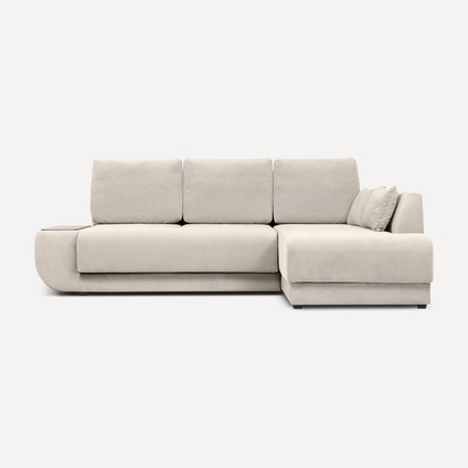 Диван угловой Манхэттен Velvet Milk