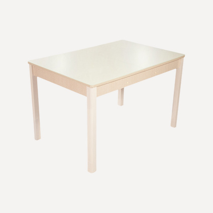 Кухонный стол Реймонд Молочный